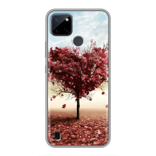 Чохол з принтом «Дерево серце» для Realme C25Y