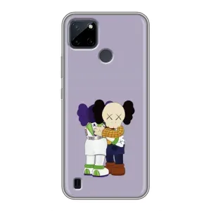 Чохли для Realme C25Y - Bearbrick Louis Vuitton (PREMIUMPrint) (Дружба Беарбрік)