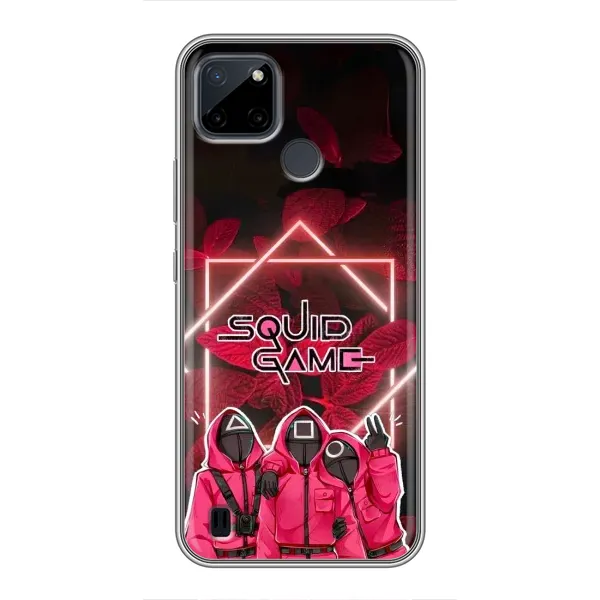 Чохол з принтом «Охоронці Гра кальмара» для Realme C25Y Чохол з принтом «Охоронці Гра кальмара» для Realme C25Y