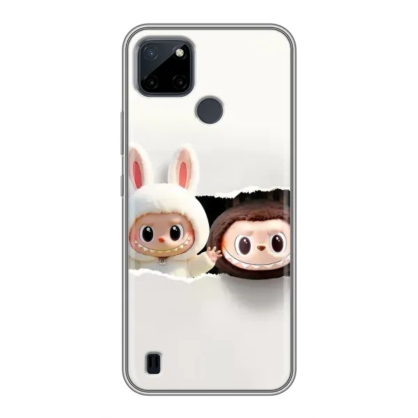Чехол с принтом «Лабубу» для Realme C25Y