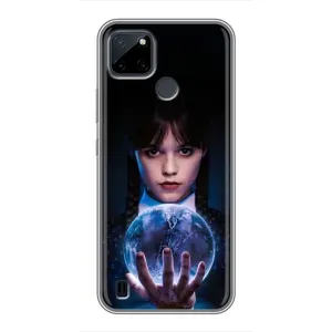 Чохол з дизайном Венздей 2 на Realme C25Y (Магічна сфера Венздей)