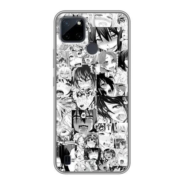 Чохол з принтом «Ahegao manga» для Realme C25Y