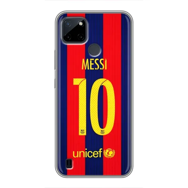 Чохол з принтом «Messi Barca 10» для Realme C25Y