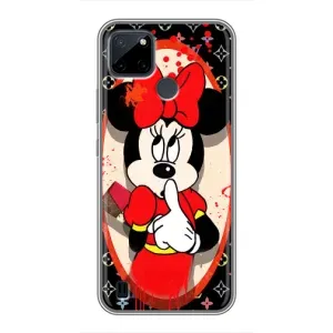 Чехол Disney Mouse Realme C25Y (PREMIUMPrint) (Минни Маус ЛВ)