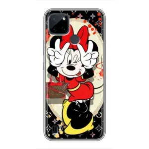 Чехол Disney Mouse Realme C25Y (PREMIUMPrint) (Минни peace)