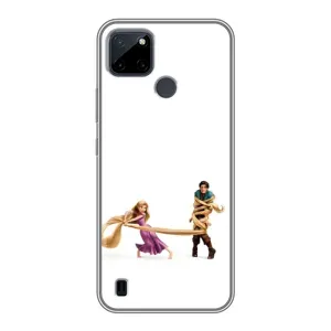 Чохол Рапунцель для Realme C25Y (Рапунцель та Флін)