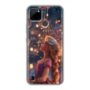 Чохол Рапунцель для Realme C25Y (Рапунцель ліхтарики)
