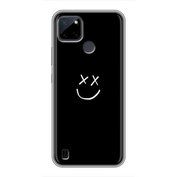 Чохол з принтом «Смайл» для Realme C25Y