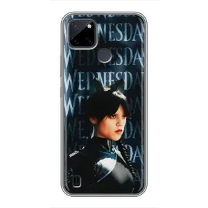 Чохли Венсдей на Realme C25Y Уенсдей (AlphaPrint) (Венздей кішка)