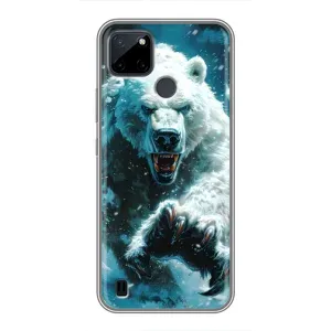 Чохол з принтом «Полярний ведмідь» для Realme C25Y