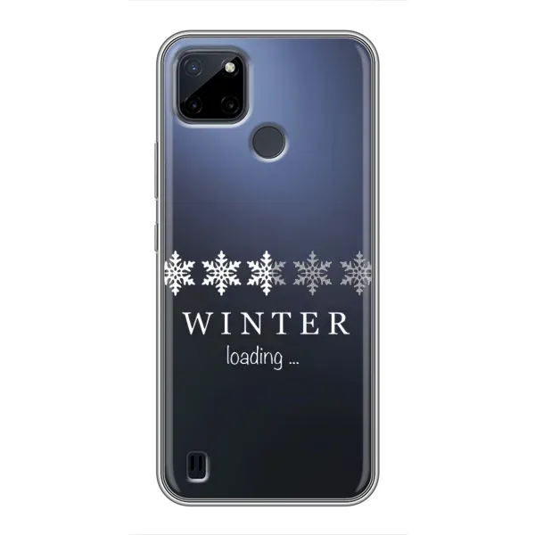 Чехол с принтом «Winter loading» для Realme C25Y Чехол с принтом «Winter loading» для Realme C25Y