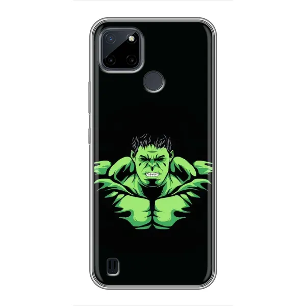 Чохол з принтом «Зелений Халк» для Realme C25Y