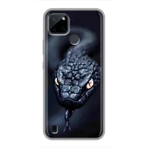 Чохол з принтом «Чорна змія» для Realme C25Y