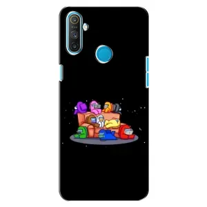 Чохли Амонг Ас для Realme C3 (AlphaPrint) (Амонг-ас)