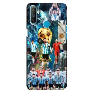 Чохли Мессі для Realme C3 (AlphaPrint) (Аргентина Мессі)