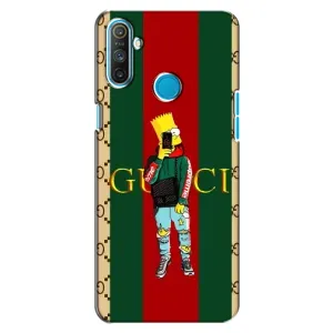 Брендновые Чехлы для Realme C3 - (PREMIUMPrint) (Барт ГУЧЧИ)