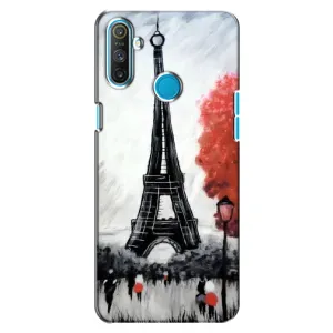 Чохол Ейфелева Вежа Realme C3 - (AlphaPrint) (Вежа в Парижі)