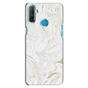 Мраморний чехол на Realme C3 (VPrint) (Білий мрамор)