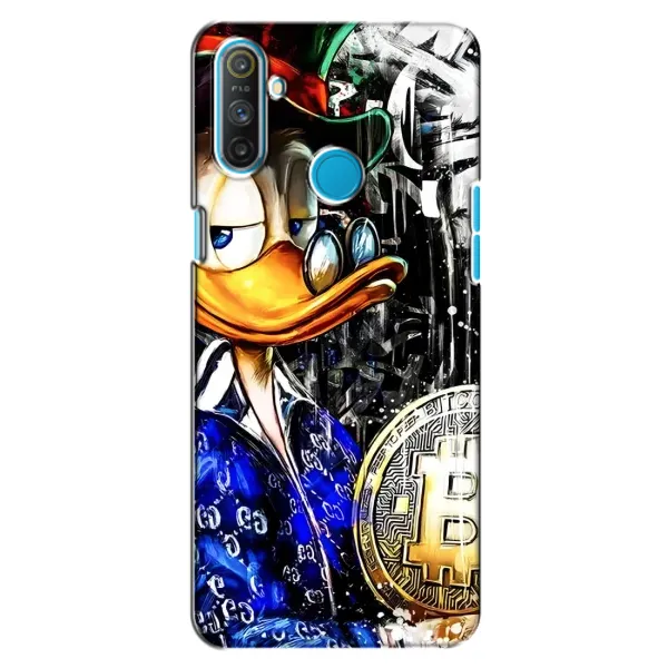 Чехол с принтом «Биткойн Скрудж» для Realme C3