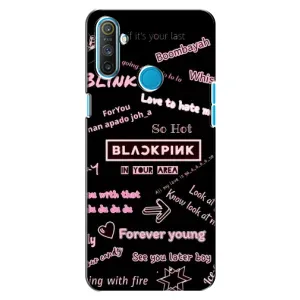 Чехол с музыкальной группой для Realme C3 (BLACKPINK)