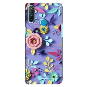 Чохли з квітами для Realme C3 (VPrint) (Дизайн квітів)