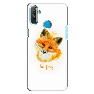 Чехлы с картинкой Лисички для Realme C3 (VPrint) (Девочка Лиса)