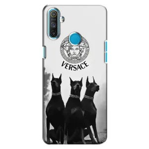 Чехлы VERSACE для Реалми С3 (PREMIUMPrint) (Доберман Версаче)