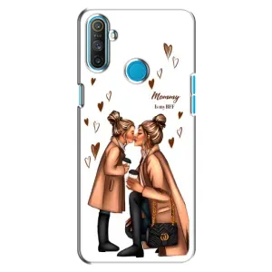 Чохол з друком для Realme C3 - (Мама з дитинкою) (AlphaPrint) (Донька і мама)