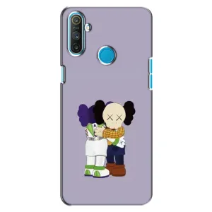 Чехлы для Realme C3 - Bearbrick Louis Vuitton (PREMIUMPrint) (Дружба Беарбрик)
