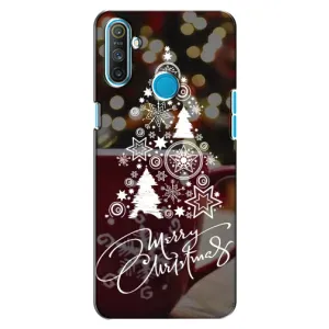 Різдвяні Чохли для Realme C3 (VPrint) (Ялинка яскрава)