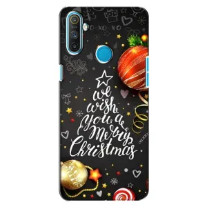 Різдвяні Чохли для Realme C3 (VPrint) (Ялинка)