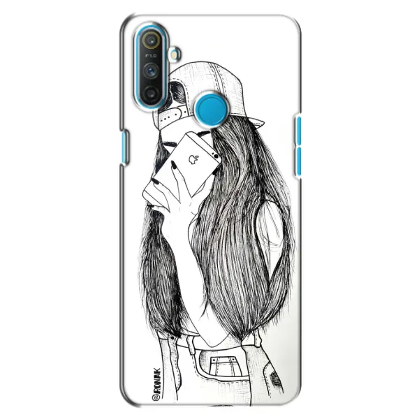 Чохол з принтом «Фото дівчини» для Realme C3
