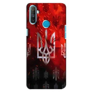 Украинские Чехлы для Realme C3 с картинкой УПА (AlphaPrint) (ГЕРБ УПА)