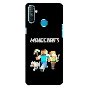 Чохол Майнкрафт на Realme C3 (AlphaPrint) Minecraft (герої Minecraft)