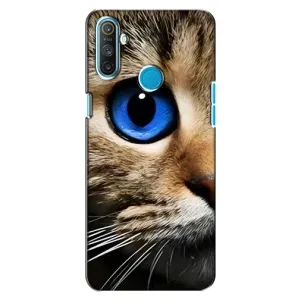 Чехлы с Котиками для Realme C3 (VPrint) (Глаз кота)