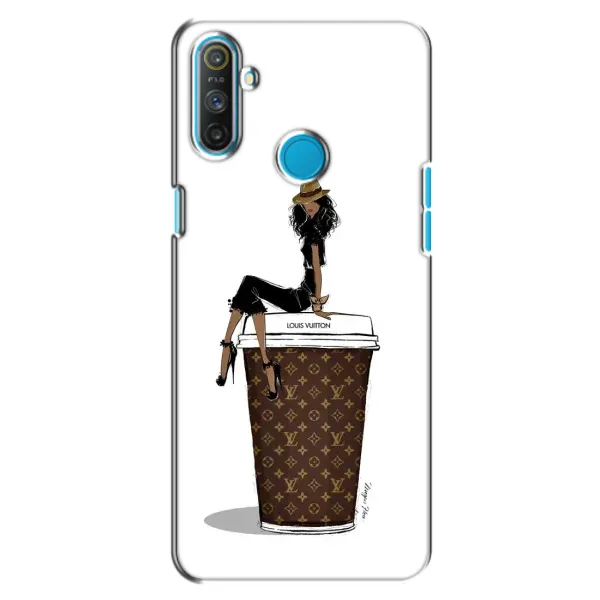 Чехол с принтом «кофе LOUIS VUITTON» для Realme C3