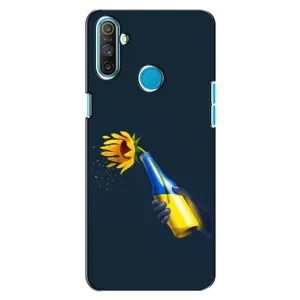 Чехол для Патриота Украины Realme C3 - (AlphaPrint) (Коктейль молотова)