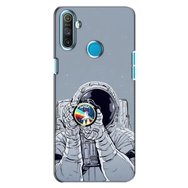 Чехол с принтом «Космонавт фото» для Realme C3