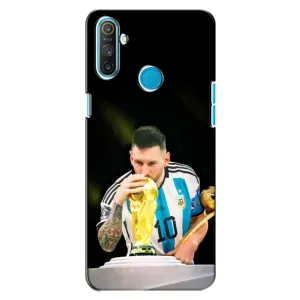 Чохли для Realme C3 (Leo чемпіон) (AlphaPrint) (Кубок Мессі)