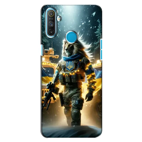 Чохол з принтом «ЛЕВ ЗСУ» для Realme C3
