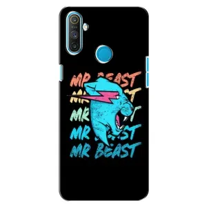Чехлы Мистер Бист для Реалми С3 (logo Mr beast)