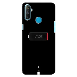 Чехлы для любимой на Рілмі C3 (VPrint) (Love battery)