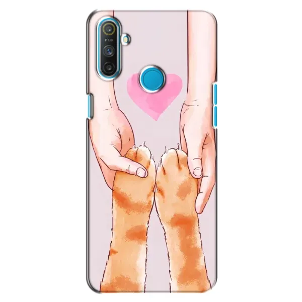 Чехол с принтом «Любовь к котикам» для Realme C3