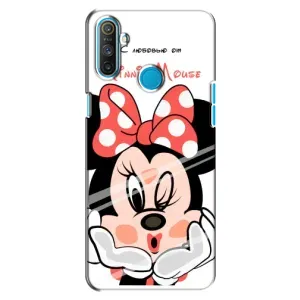 Міккі Маус чохол для Realme C3 (AlphaPrint - Мультяшні) (Маус Мінні)