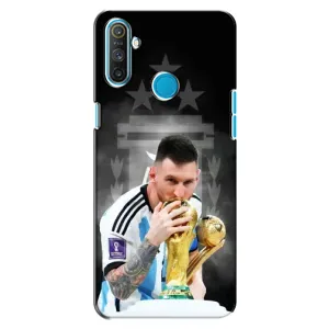 Чохли для Realme C3 (Leo чемпіон) (AlphaPrint) (Мессі Чемпіон)