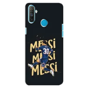 Чохли для Realme C3 (Leo чемпіон) (AlphaPrint) (Messi ПСЖ)