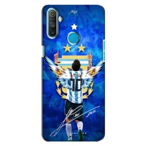 Чохли для Realme C3 (Leo чемпіон) (AlphaPrint) (Мессі збірна)