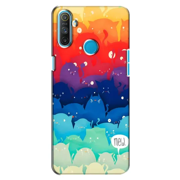 Чехол с принтом «Mew» для Realme C3