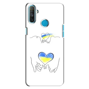 Чехол для Патриота Украины Realme C3 - (AlphaPrint) (Мир Украине)