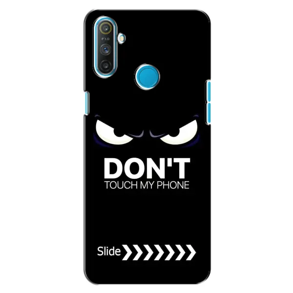 Чехол с принтом «Не трогай телефон» для Realme C3
